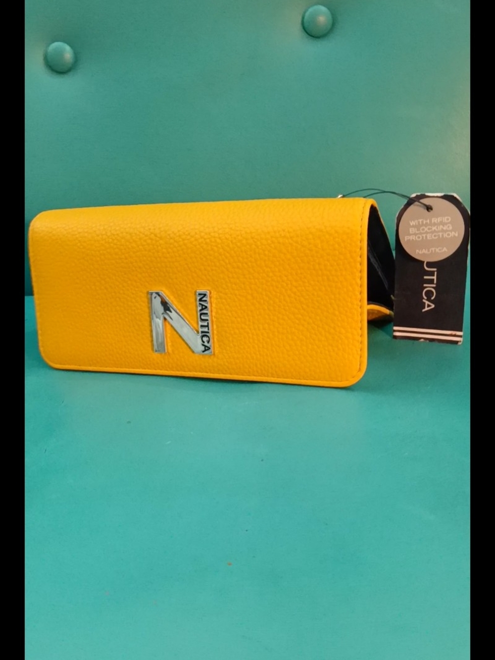 Nautica Yellow RFID-Blocking Women's Wallet